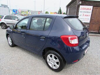 Dacia Sandero 1.2i 55kW, 1.majitel, serviska, 66.000 km - 3
