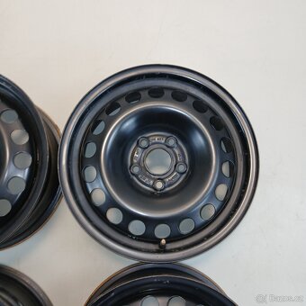 Plechové disky na Opel 5x105 ET37 6Jx15" 56,6 - sada 4ks - 3