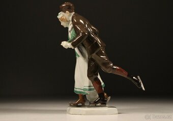Alfred Otto KÖNIG (1871-1940) Míšeňská porcelánová figurka b - 3