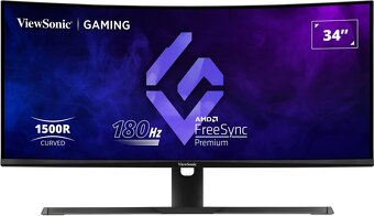 Herní 34" ViewSonic VX3418-2KPC Gaming,záruka - 3