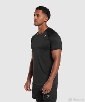 panske tricko GYMSHARK velkost M cierne - 3