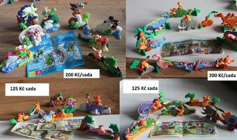 Kinder figurky 4 skládačky - 3