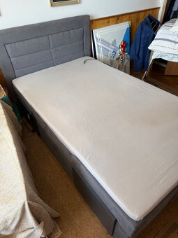 Prodám boxspring postel 200 x 120 cm s elektr.polohováním - 3