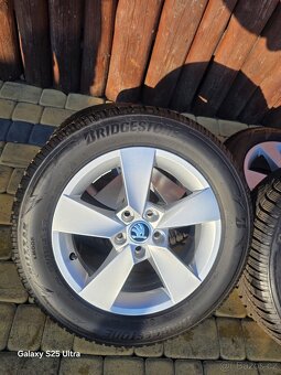 Alu kola zimní sada 5x100 15" Škoda Fabia 4 - 3