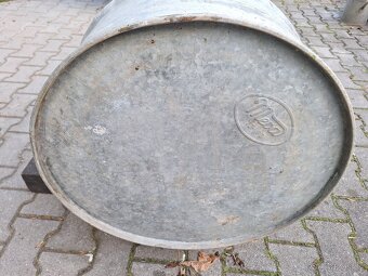 Plechový sud 200 litrů s bočním uzávěrem - 3