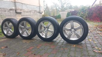 Alu kola 5x112 R18 obutí zimní pneumatiky 235x55 R18 - 3