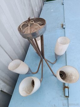 Chromovaný lustr - 3