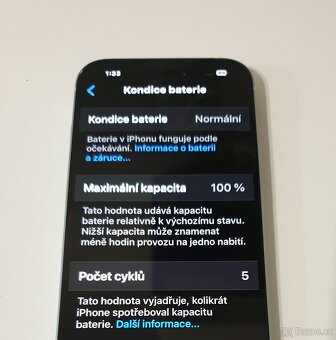 Iphone 15 128GB světle modrý - 3