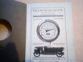 Pallas autovacuum-příručku z roku 1924 originál - 3