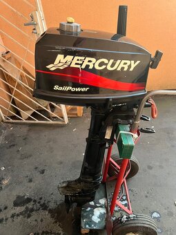 Lodni motor Mercury SailPower 4hp 2t dlouha noha 12v - 3