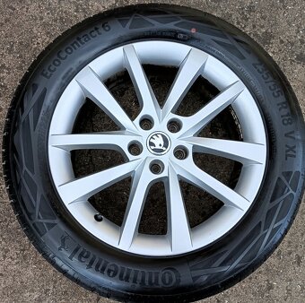 Originál sada disků Škoda Superb III 5x112 R18 Elbrus - 3