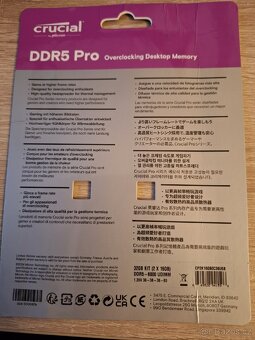 DDR5 32GB Crucial PRO 6000MT/s - kit 2x16 GB - 3