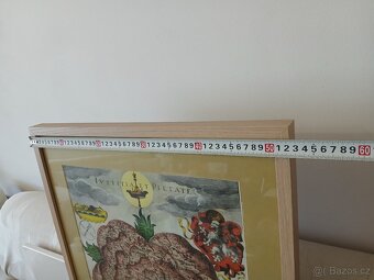 mapa BOHEMIA SYMBOLICKÁ RŮŽE Faksimile+Pont du Gard - 3