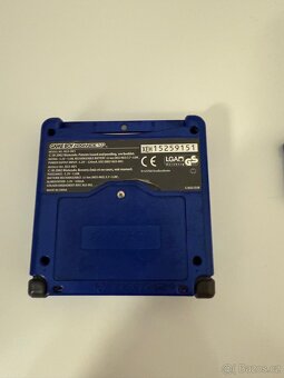Game Boy Advance SP (modrý) + Sapphire Pokemon - 3