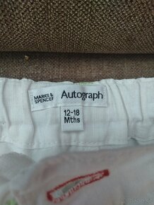 Dívčí letní kalhoty 12-18 měs. Marks & Spencer - 3