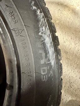 5x100 r15, Nokian WR D3 185/60 r15 zanovni - 3