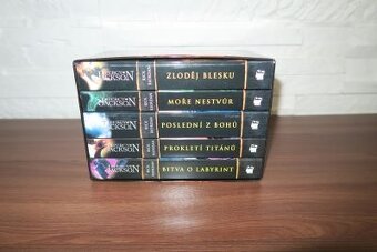 PERCY JACKSON - Rick Riordan - Komplet box - 3