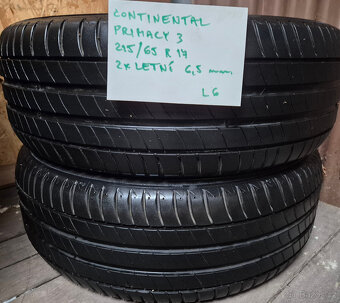sleva Michelin Primacy 3, 215-65 R 17 - 3