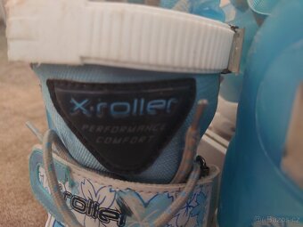 Kolečkové brusle X-roller dívčí velik. 30-33 (size S) - 3