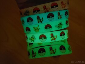 Dětské svítící náramky Pokemon / Pokémon Pikachu dárek - 3