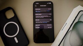 iPhone 15 128GB - záruka, krabička, TOP stav - 3