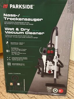 Vysavač na mokré a suché vysávání Parkside - 3