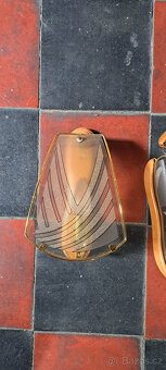 Skleněný lustr s motivy - 3