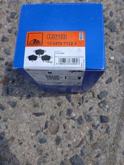 Keramické brzdové desky přední ATE LD7122 - 3