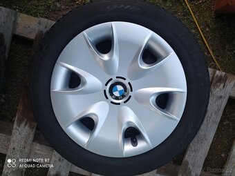 PLECHOVÉ KOLA BMW 5x120-r16+ZIMNÍ PNEU+POKLICE 205/55/16-4ks - 3