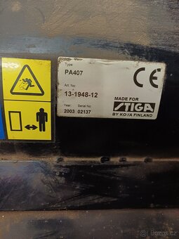 Sněhová fréza pro Rider Stiga Park, - 3