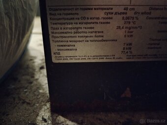 Krbová kamna 15kw - 3