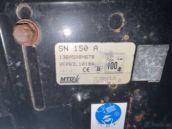 Zahradní traktor MTD SN 150 A - 3