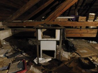 Stará kamna Kabor - už bez dvířek - 3