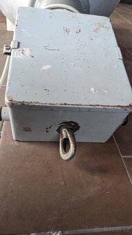 Stavební/průmyslová závěsná retro lampa, 230 V - 3