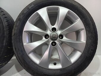 Letní alu kola OPEL 4x100 R16 ET40 pneu 195/55/16/ - 3