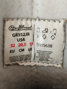 Brusle Crowned dětské EU32 skoro nové - 3