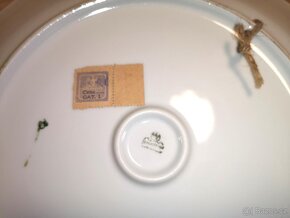 Polský porcelánový talíř na zeď 31cm/ Zofia Stryjeńska 1927 - 3