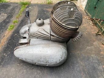 Jawa 350/354 Pulbuben - motor dvoupáka + štítek 1955 - 3