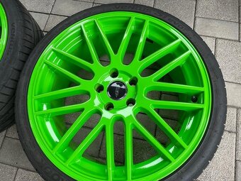 19F kawasaki green alu 19 5x112 audi seat skoda vw mercedes - 3
