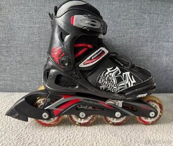 Kolečkové inline rostoucí brusle Bladerunner, vel. 32/35 - 3