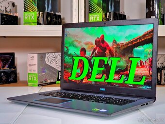 Herní notebook DELL | 17,3" | i7-8750H | GTX 1050Ti | 16GB - 3