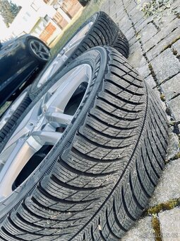 Sada ALU kol RIAL 5x112 R18 + zimní pneu Michelin 6mm 2023 - 3