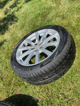 Orig Subaru 17" disky s novými pneu 215/50 - 3