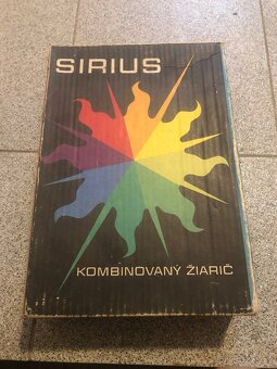 Kombinovaný zářič SIRIUS Chirana. - 3