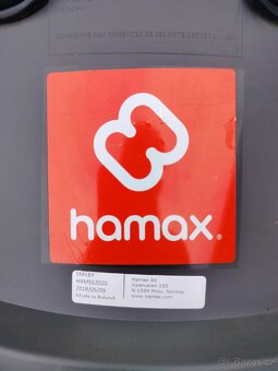 Dětská sedačka na kolo Hamax - 3