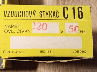Vzduchový stykač Elektropřístroj C16 ...32A - 3