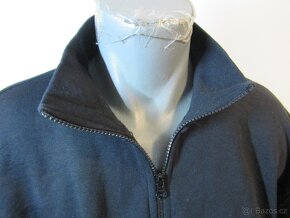 pánská mikina STRAUSS ZIP-polly cotton 3XL - 3