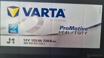 Úplně nová baterie VARTA 12 V, 125 Ah, 720 A - 3