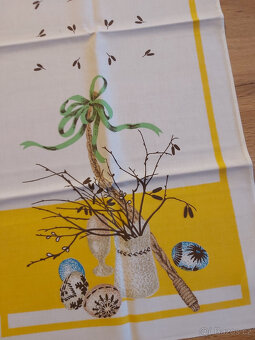 Ubrus středový s velikonočním motivem - 3