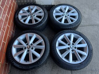 Alu 16" 5x100, škoda "ANTIA" zimní 80% F3 Rapid TOP - 3
